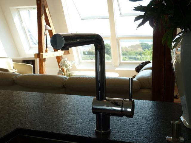 Luxus Penthouse Waterview Appartement Kiel Buitenkant foto