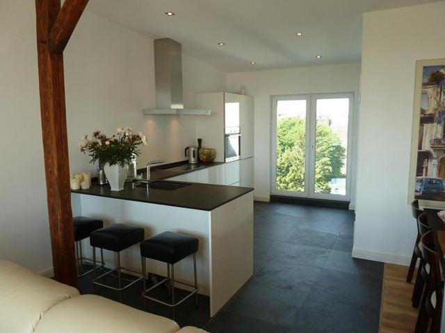 Luxus Penthouse Waterview Appartement Kiel Buitenkant foto